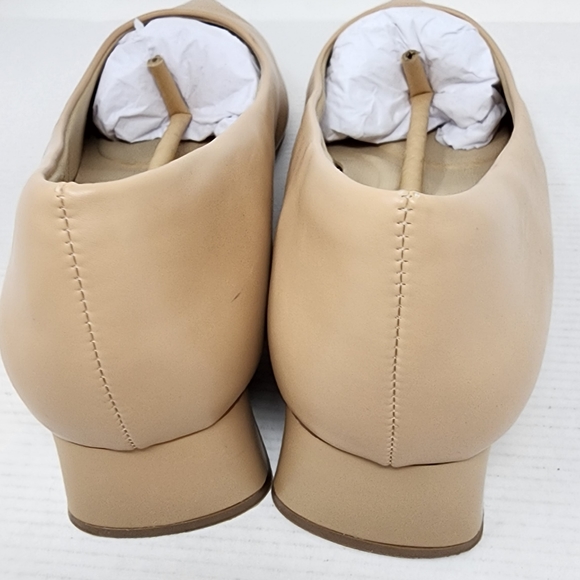 Dream Pairs New Offuce Shoes Chunky Heels Closed Toe Work Modest Nude 9.5 - Picture 4 of 8